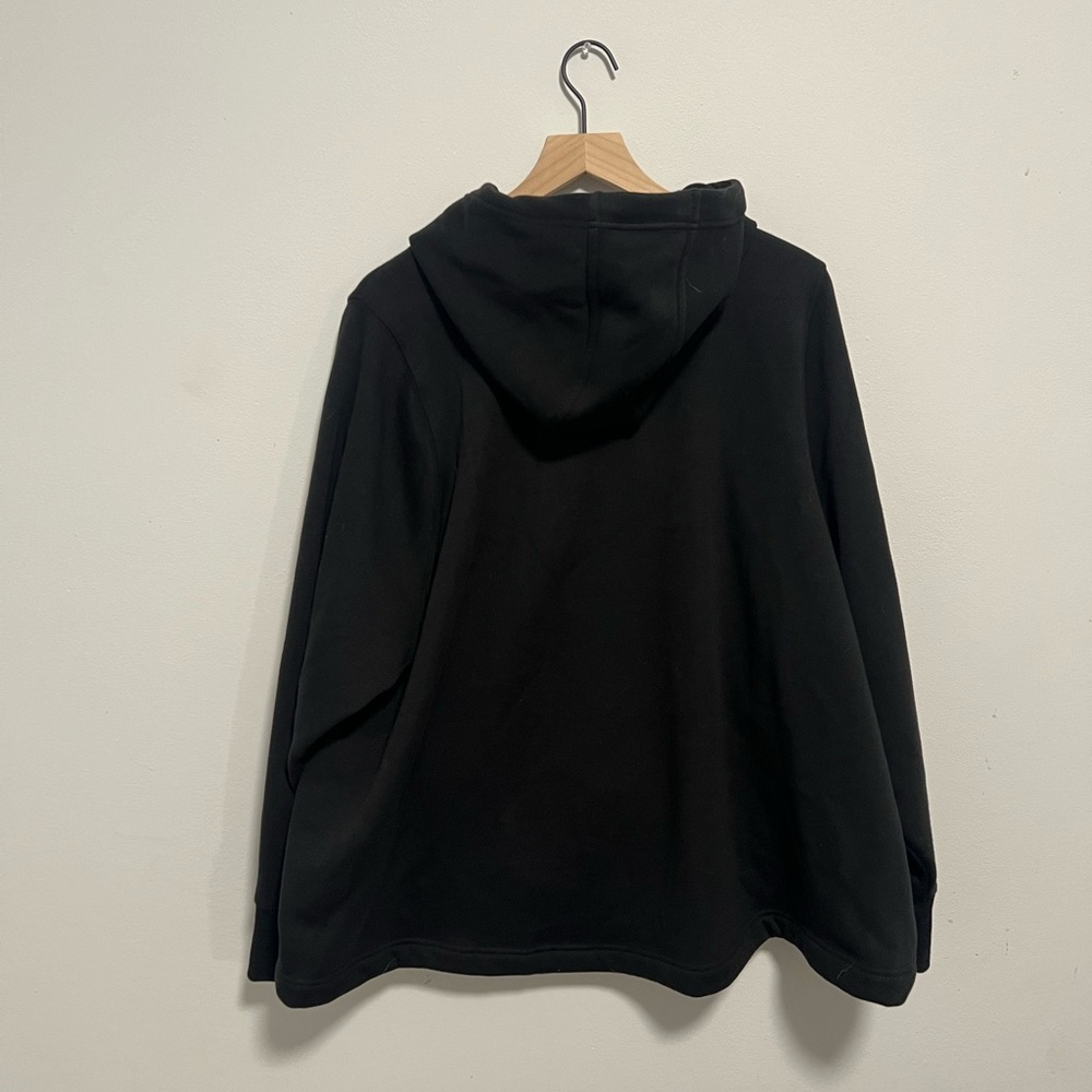 Athleta Cozy Karma 1/4 Zip Black 2XL - Picture 2 of 6